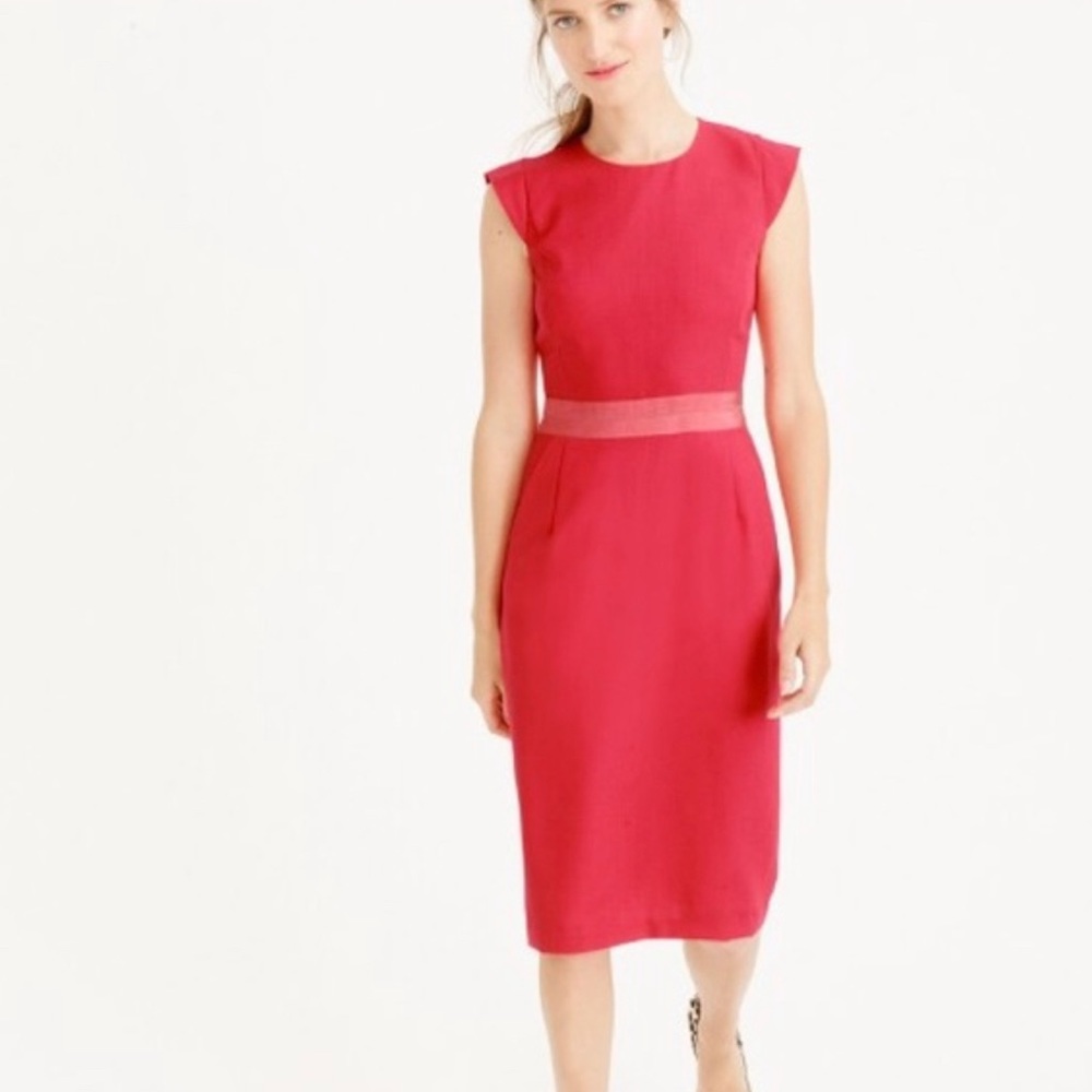 J Crew dress in Italian wool 14 Tall